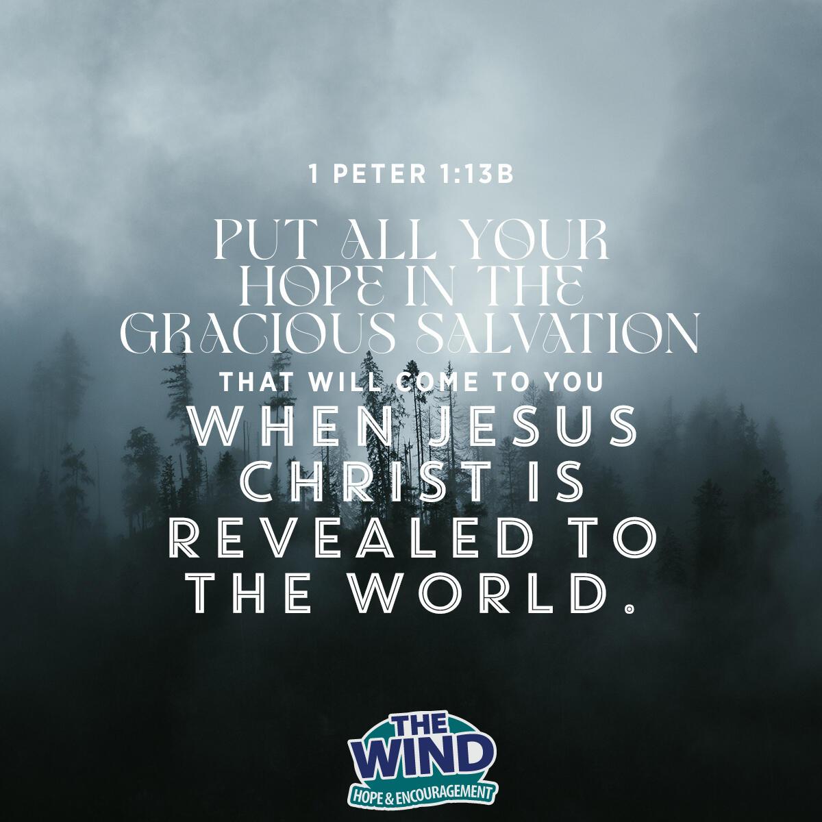 1 Peter 1:13b