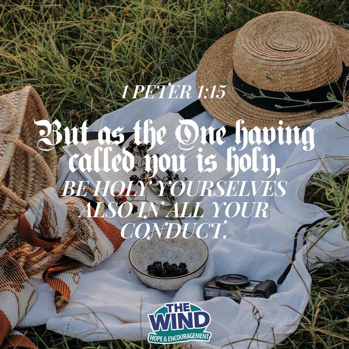 1 Peter 1:15