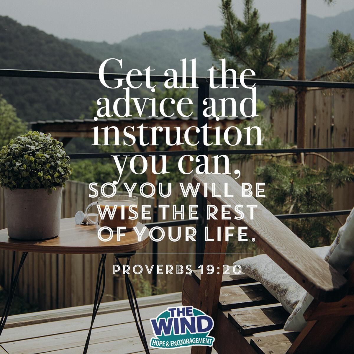 Proverbs 19:20
