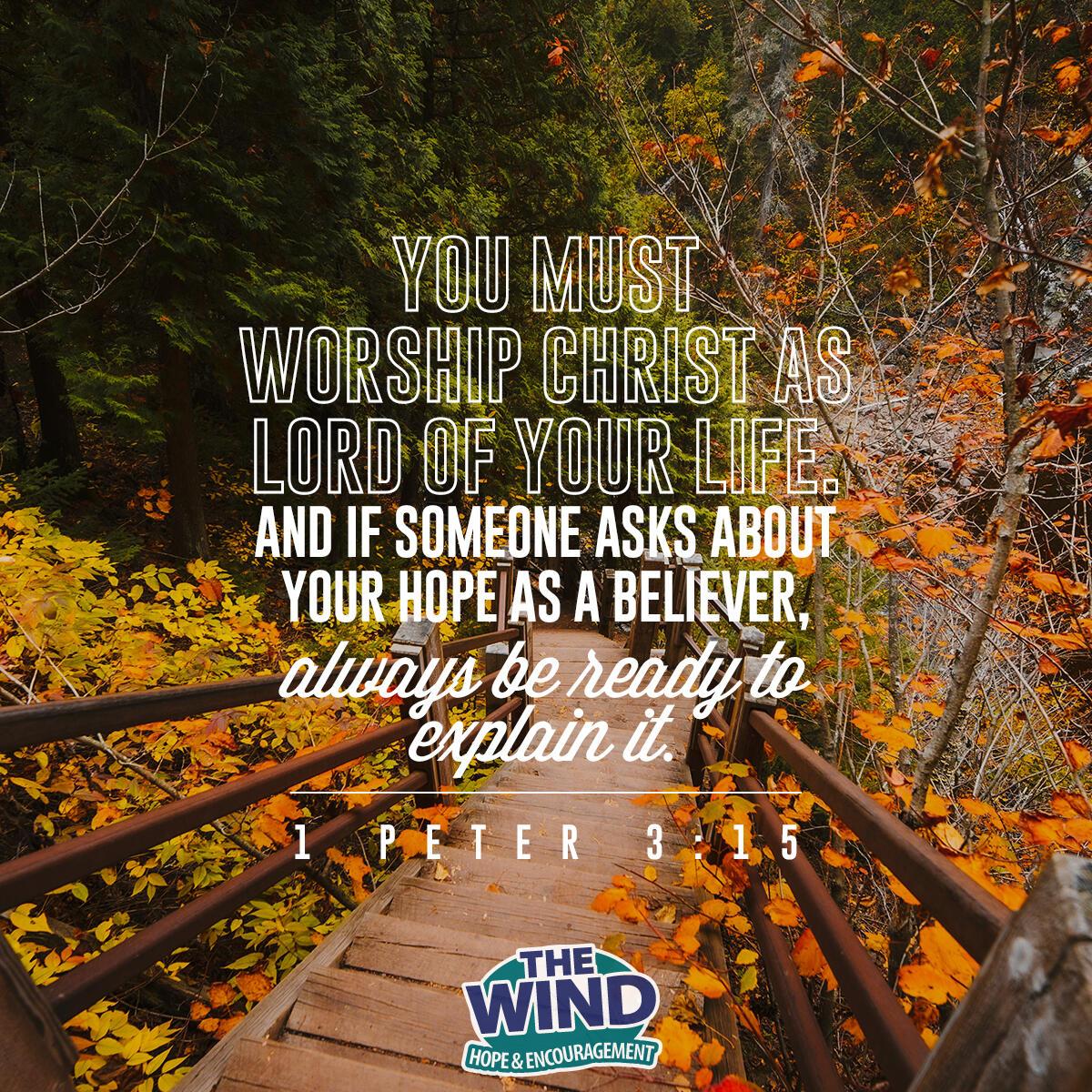 1 Peter 3:15