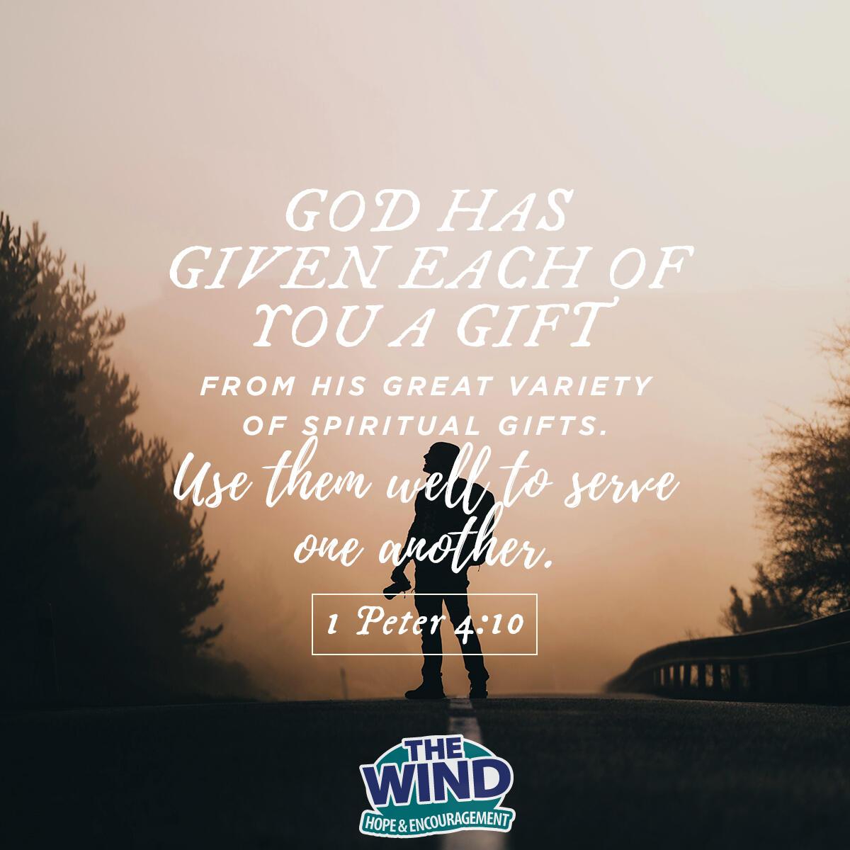 1 Peter 4:10