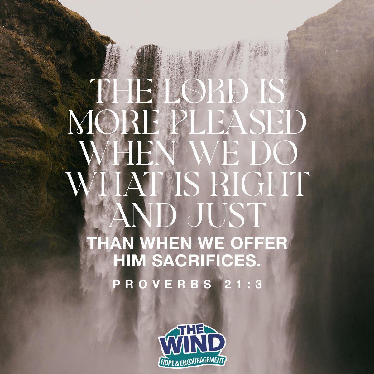 Proverbs 21:3
