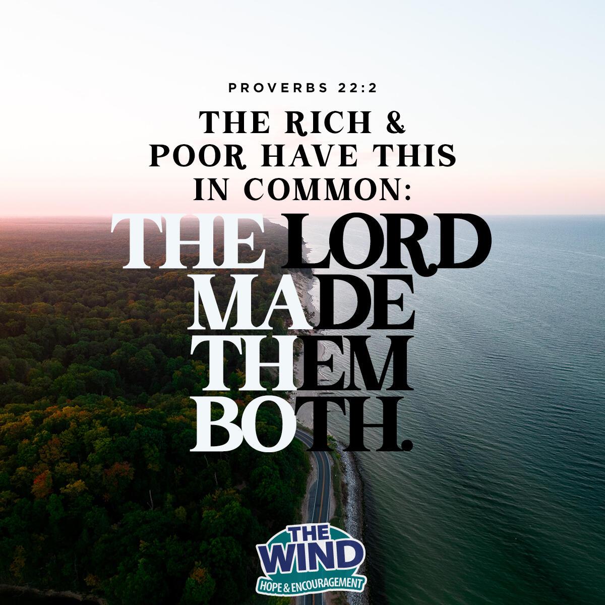 Proverbs 22:2