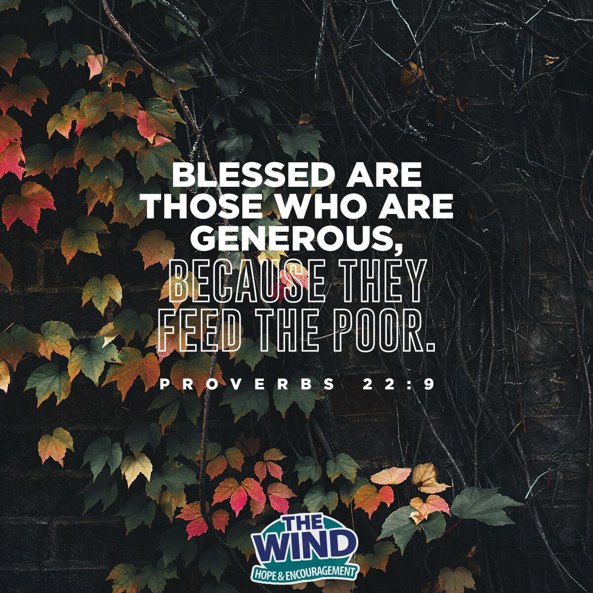 Proverbs 22:9