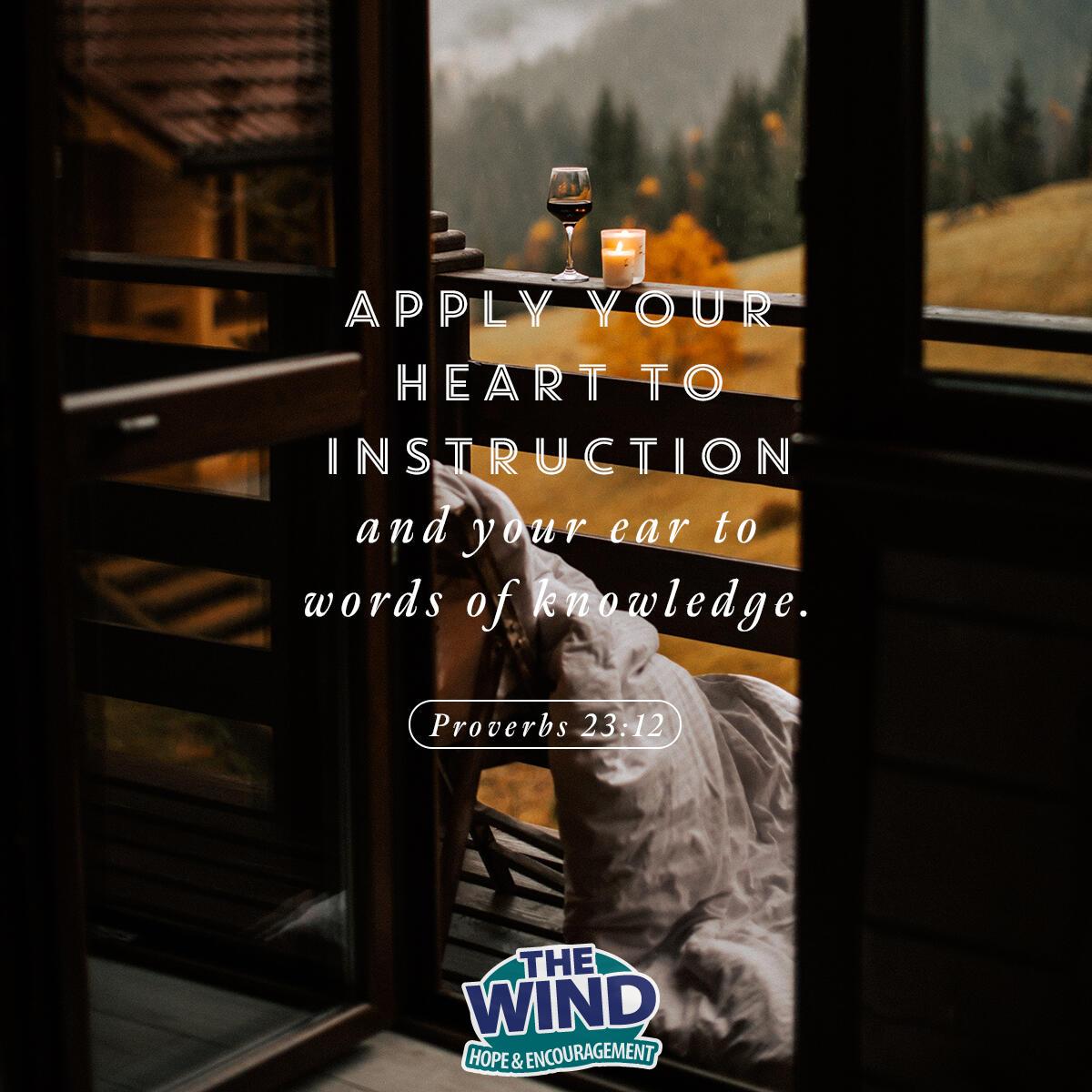 Proverbs 23:12