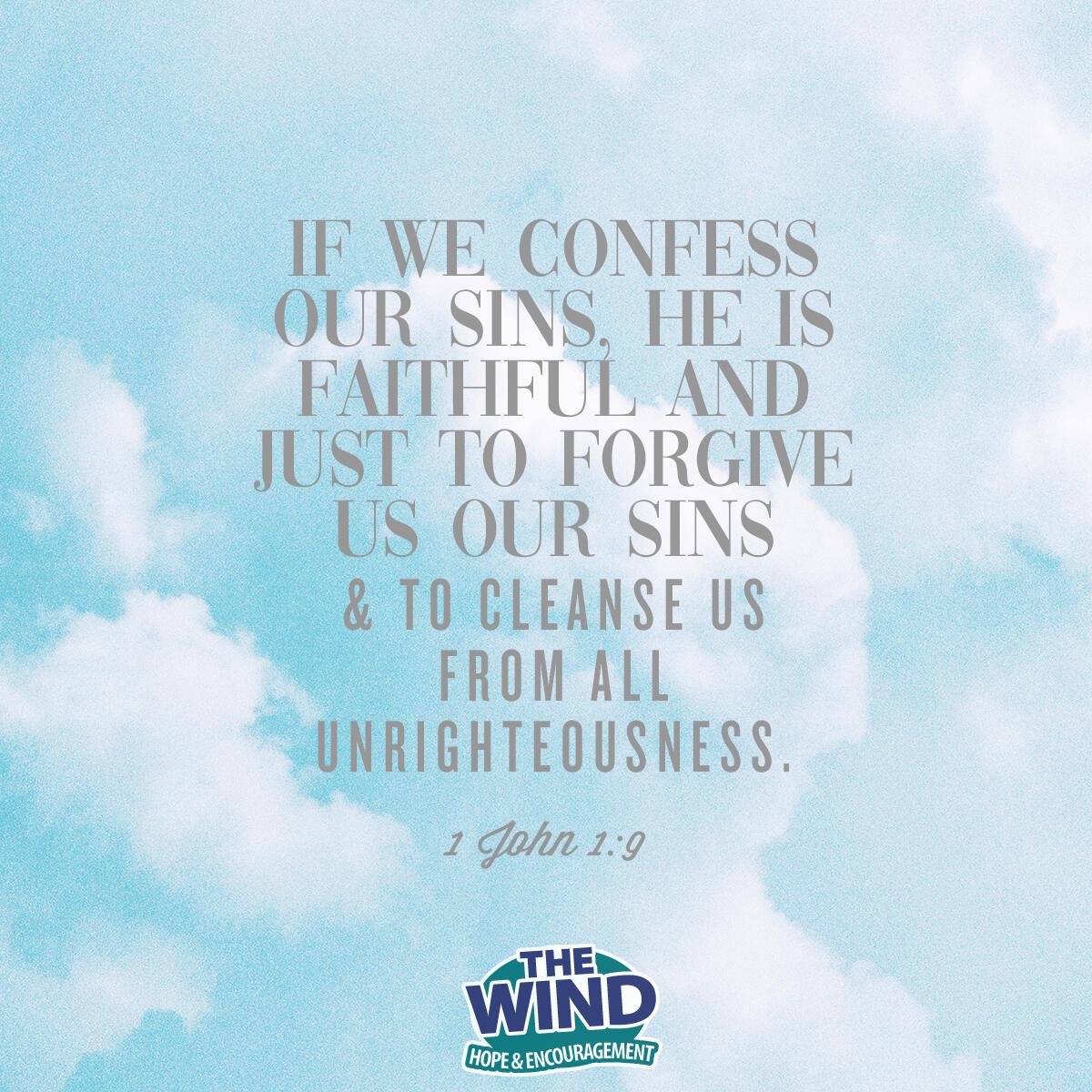 1 John 1:9 - Verse of the Day