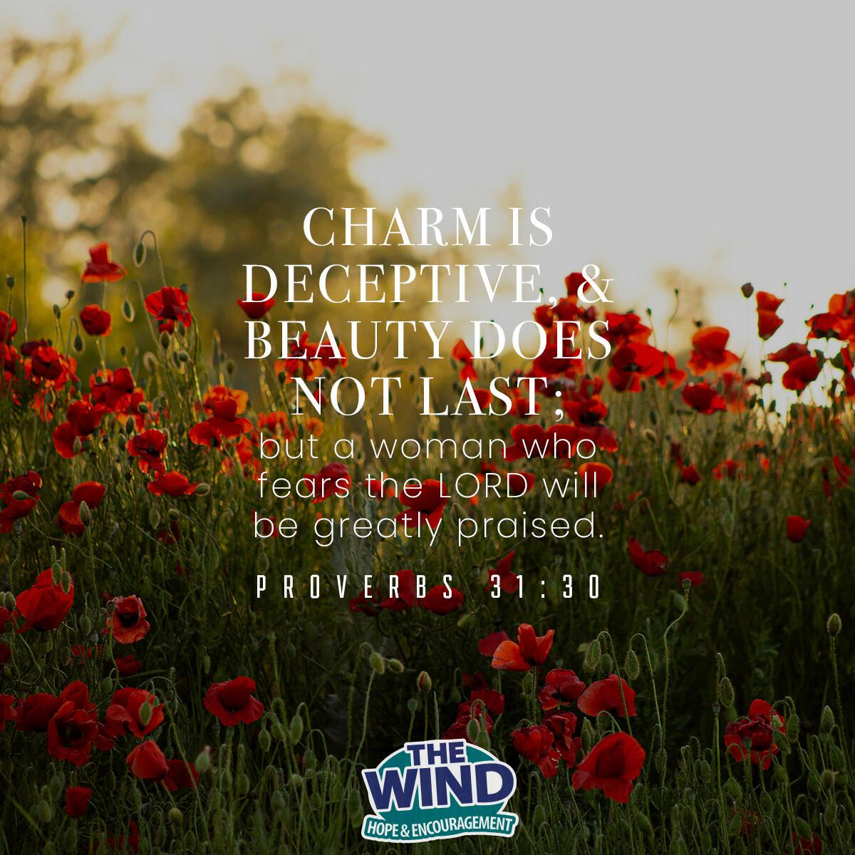 Proverbs 31:30
