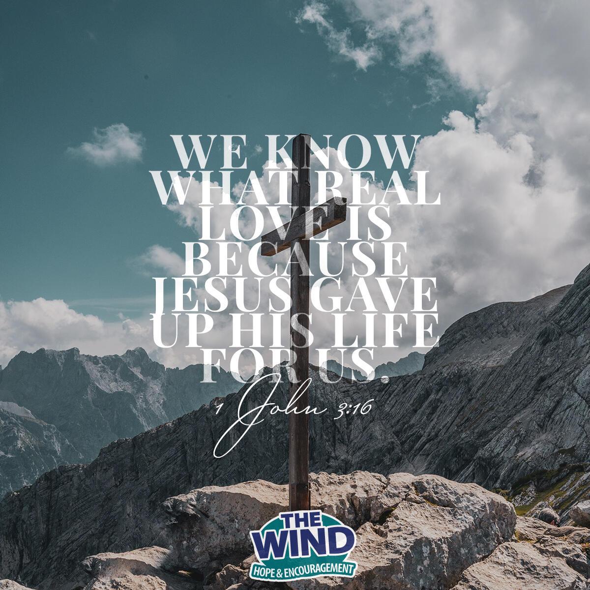 1 John 3:16