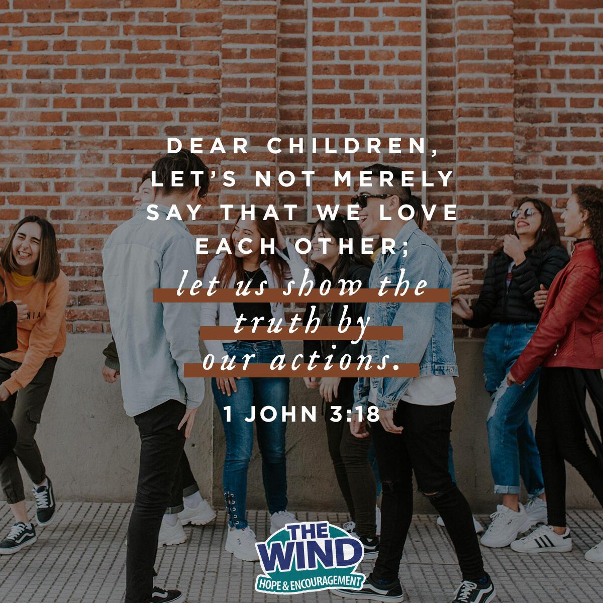 1 John 3:18