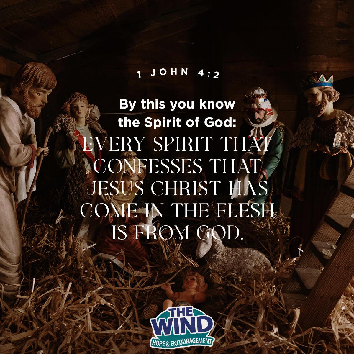1 John 4:2