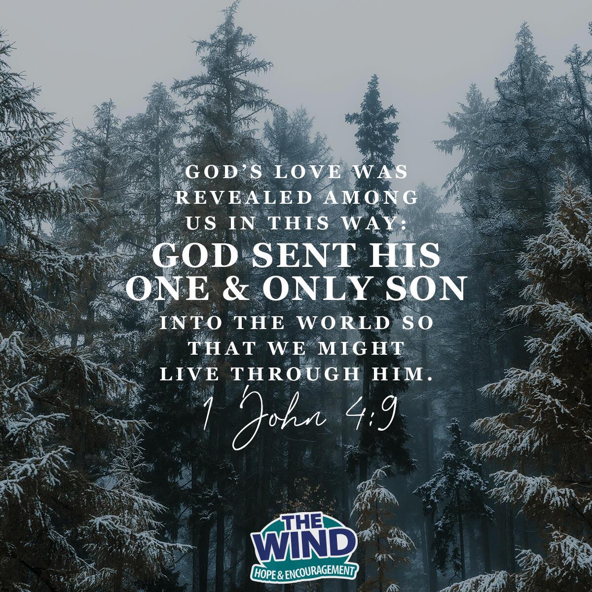 1 John 4:9