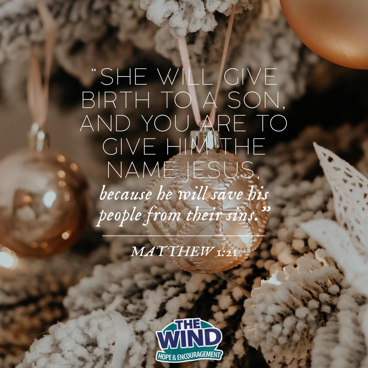 Matthew 1:21