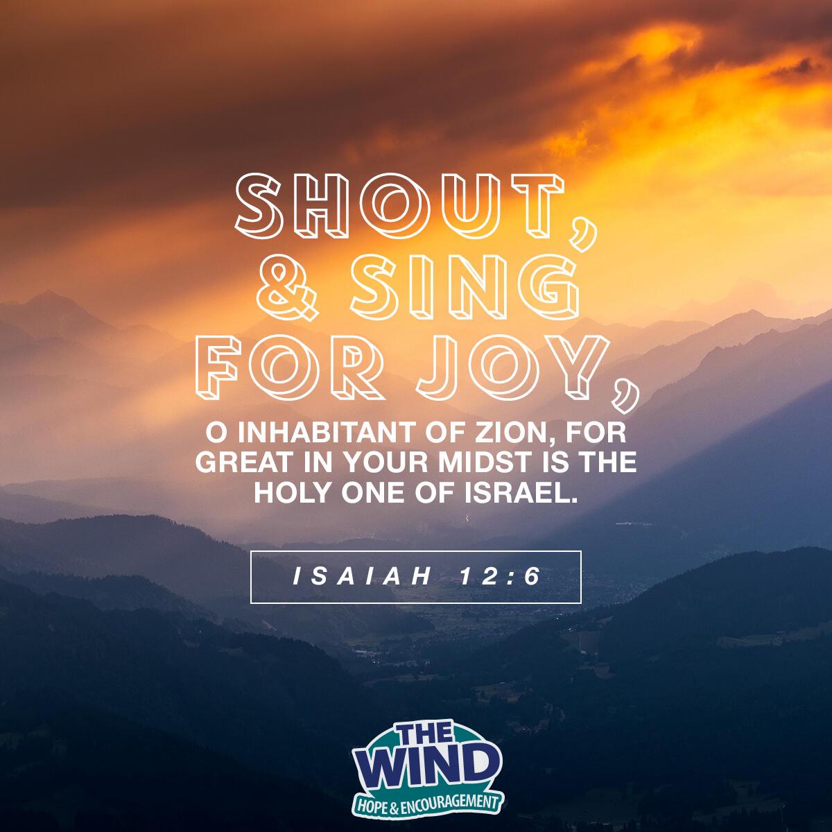 Isaiah 12:6