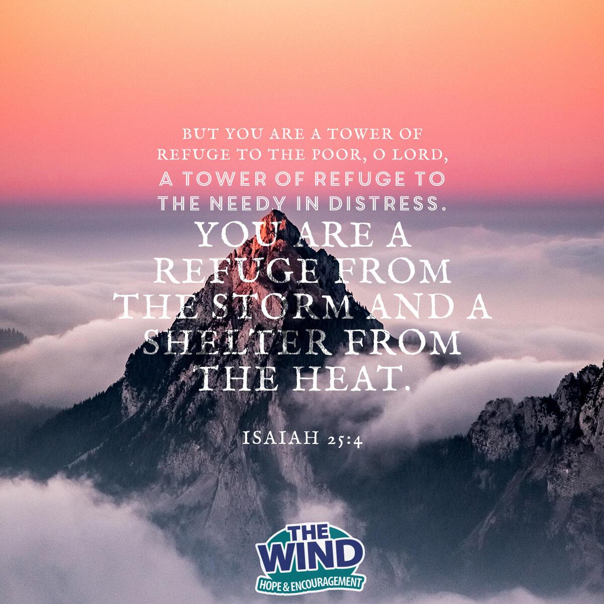 Isaiah 25:4