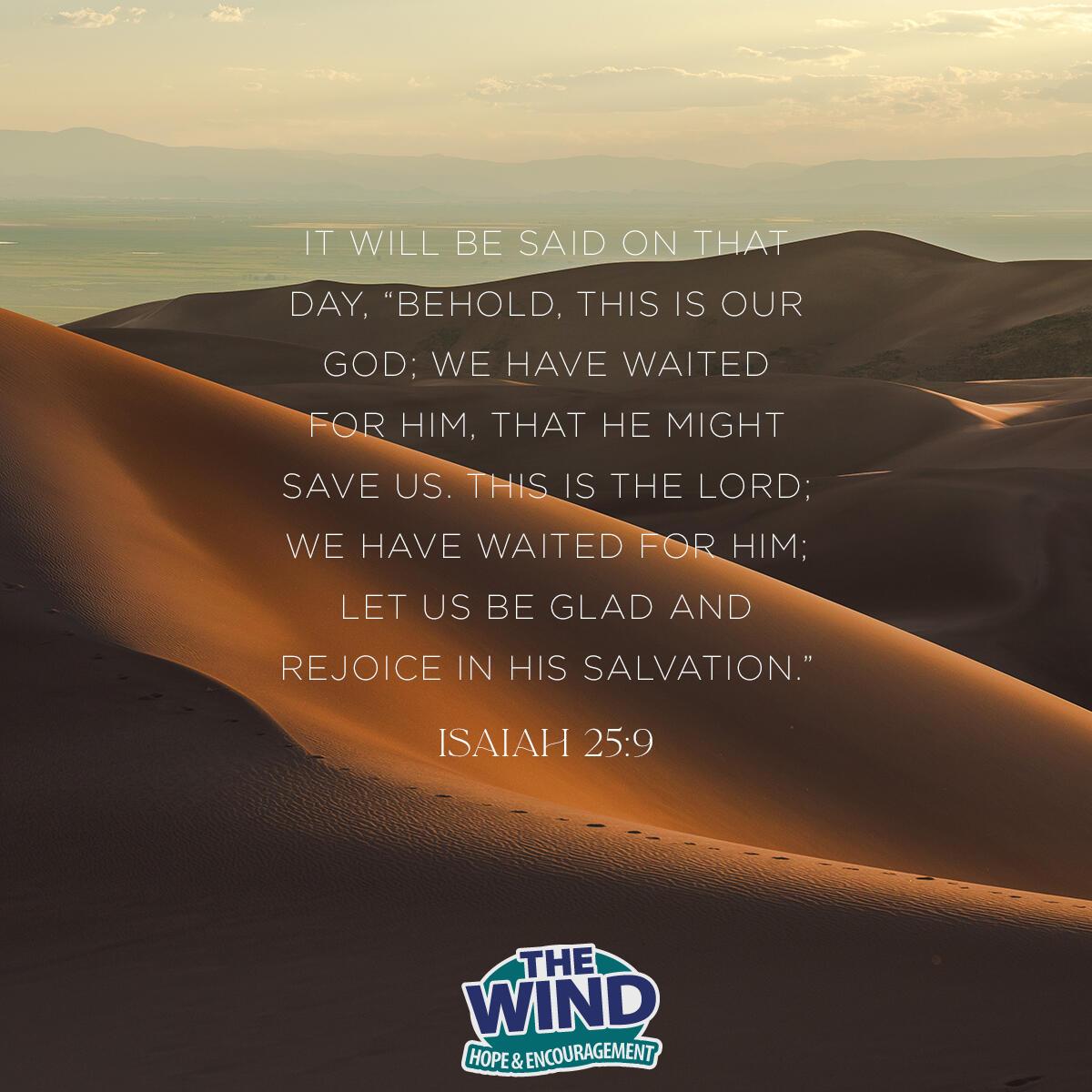 Isaiah 25:9