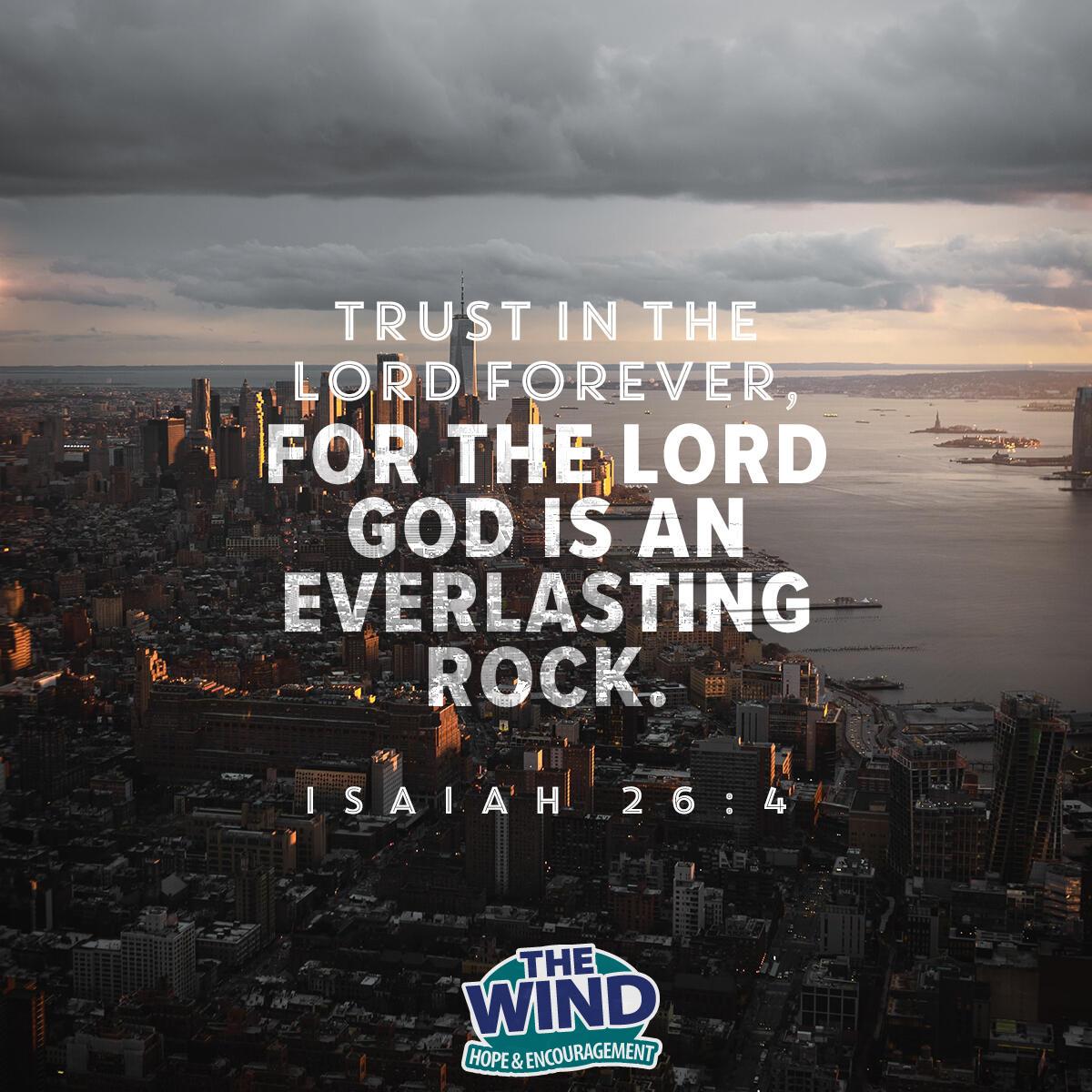 Isaiah 26:4 - Verse of the Day
