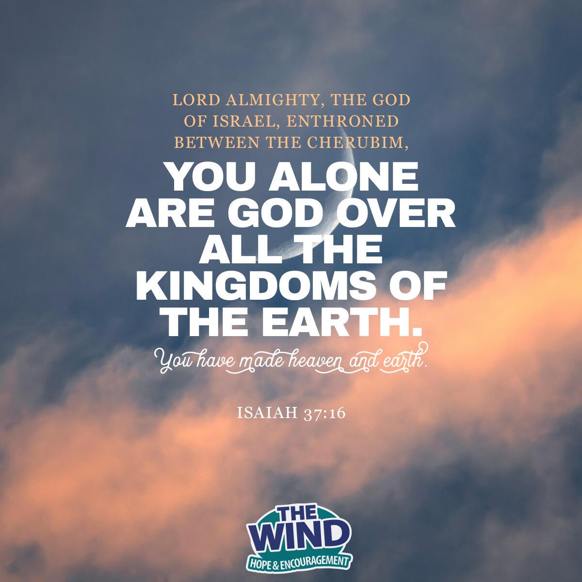 Isaiah 37:16