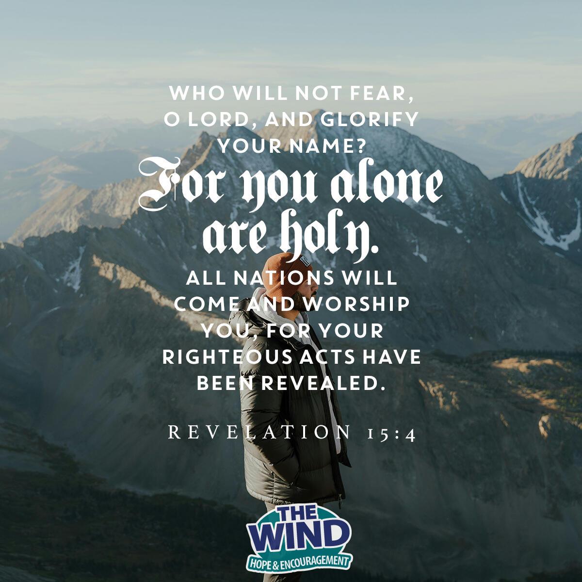 Revelation 15:4