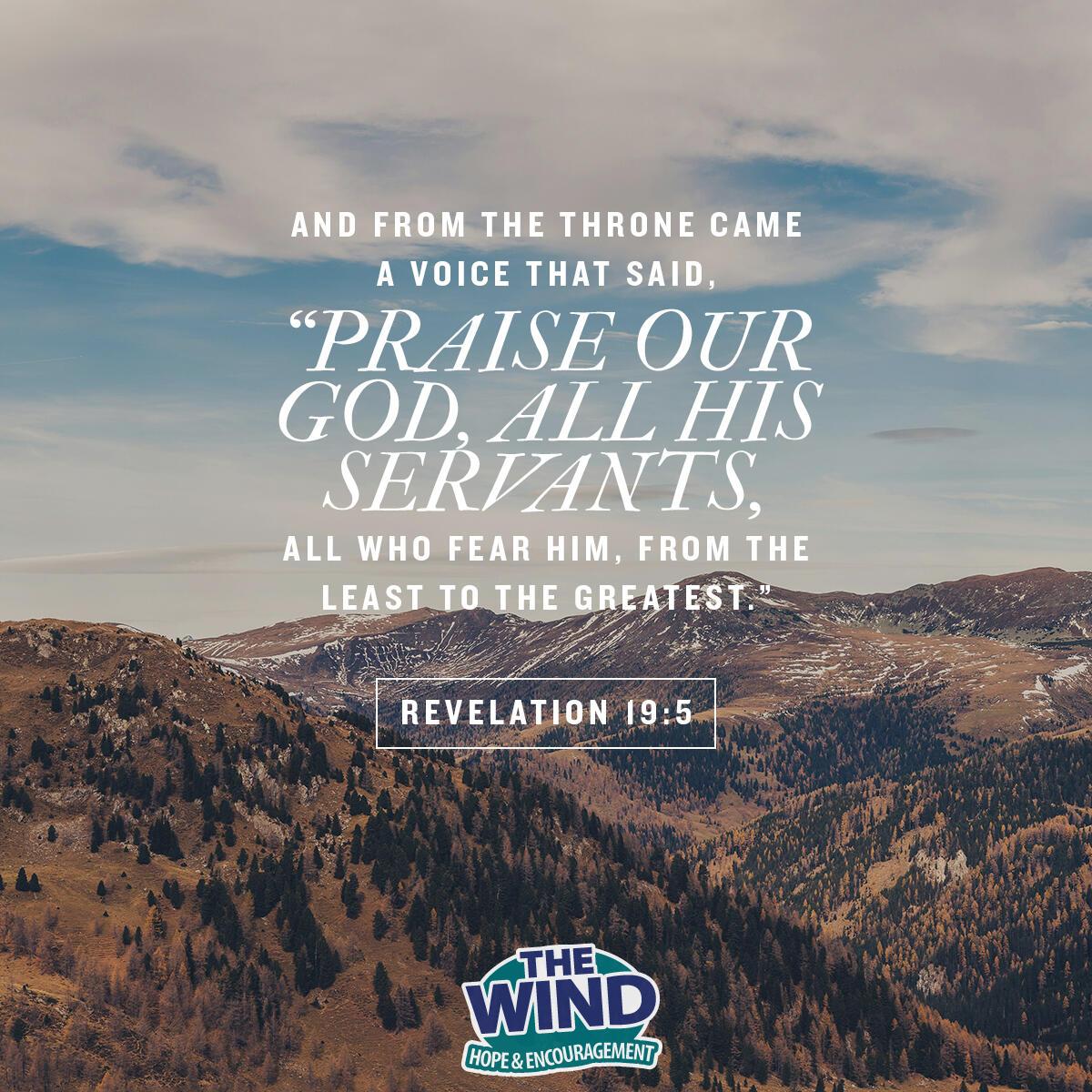 Revelation 19:5