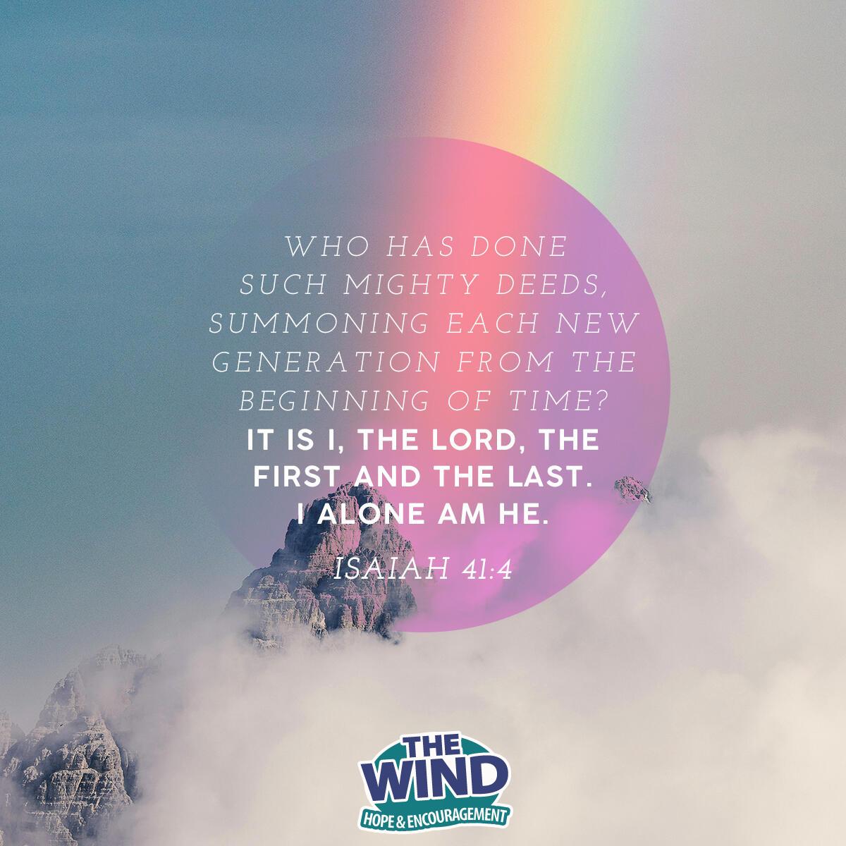 Isaiah 41:4