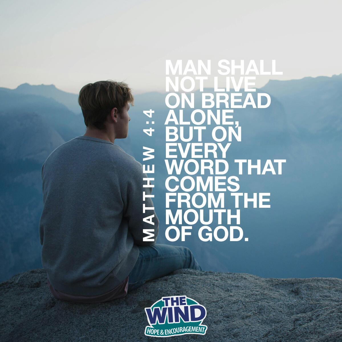 Matthew 4:4