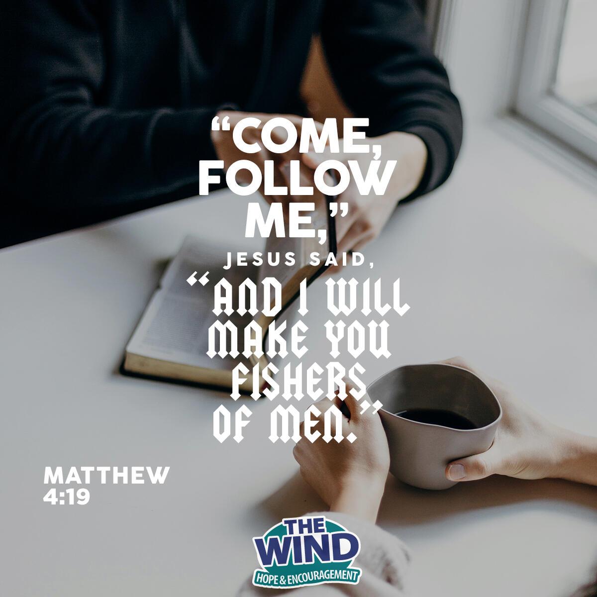 Matthew 4:19