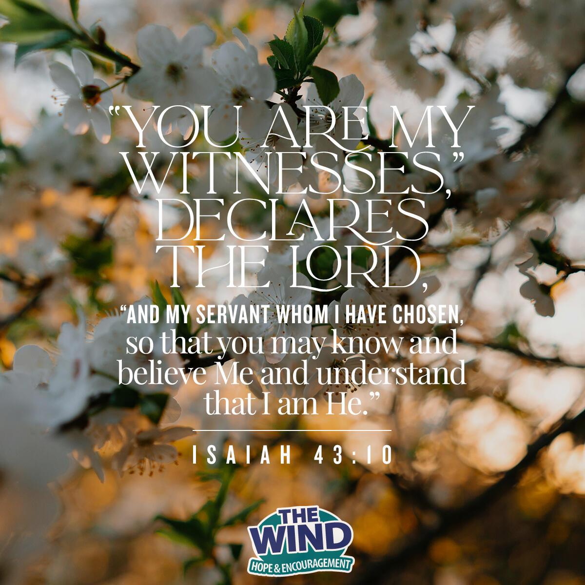 Isaiah 43:10