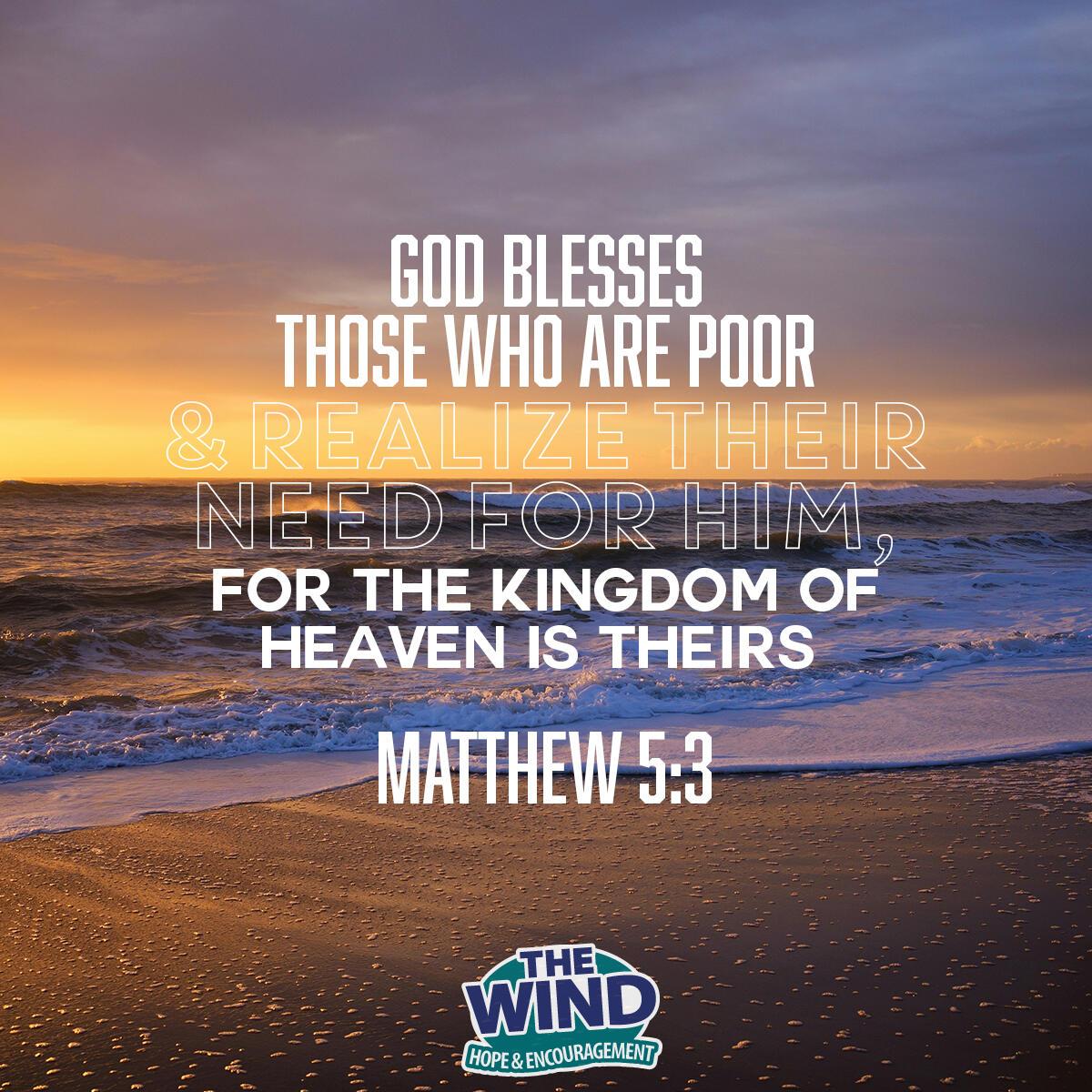 Matthew 5:3