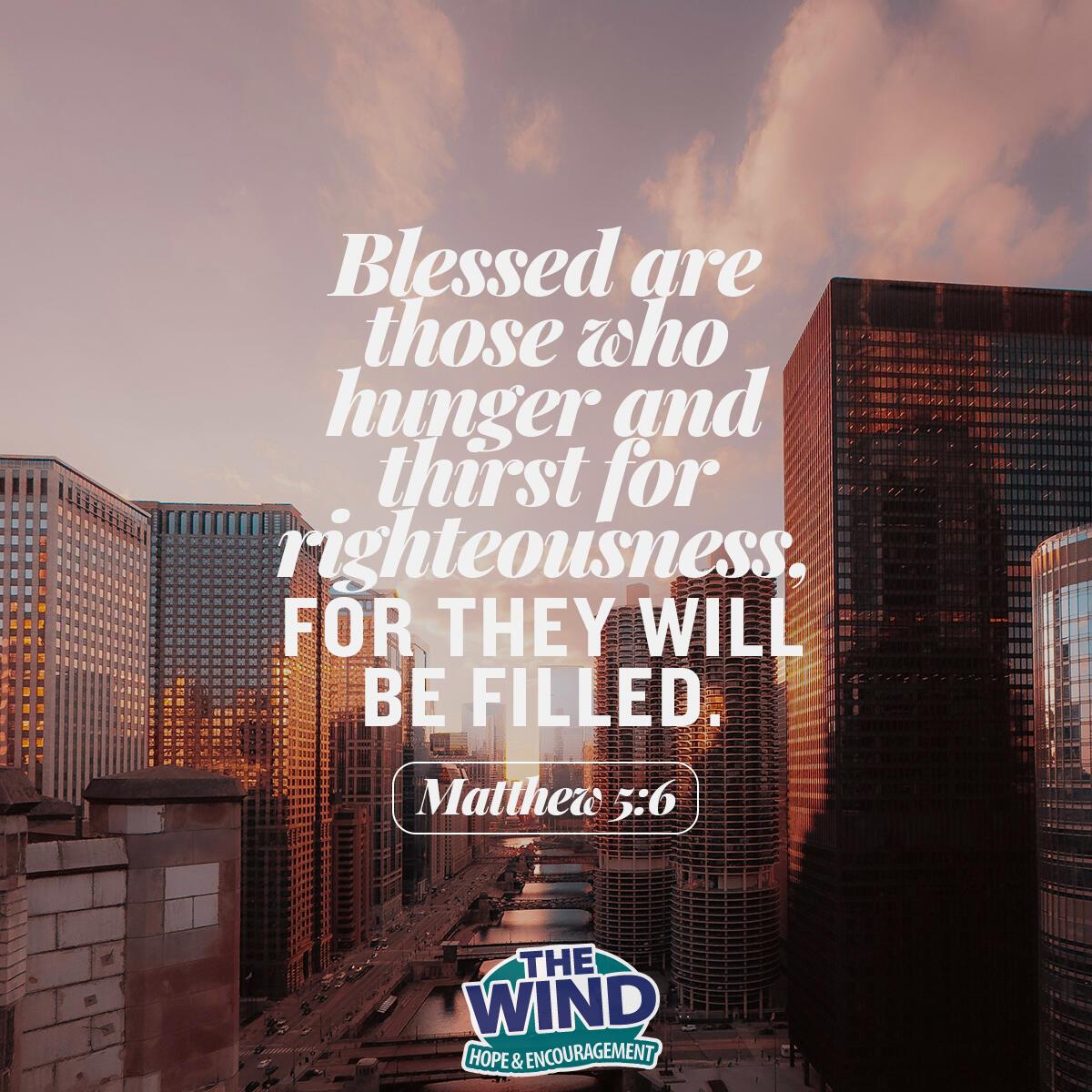 Matthew 5:6