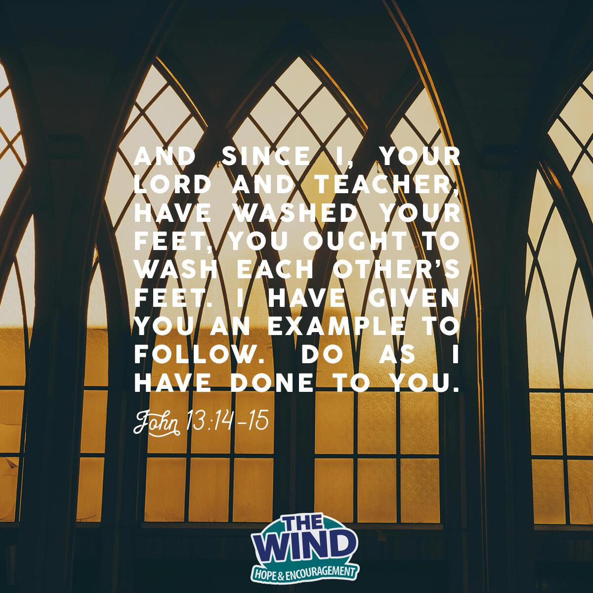 John 13:14-15