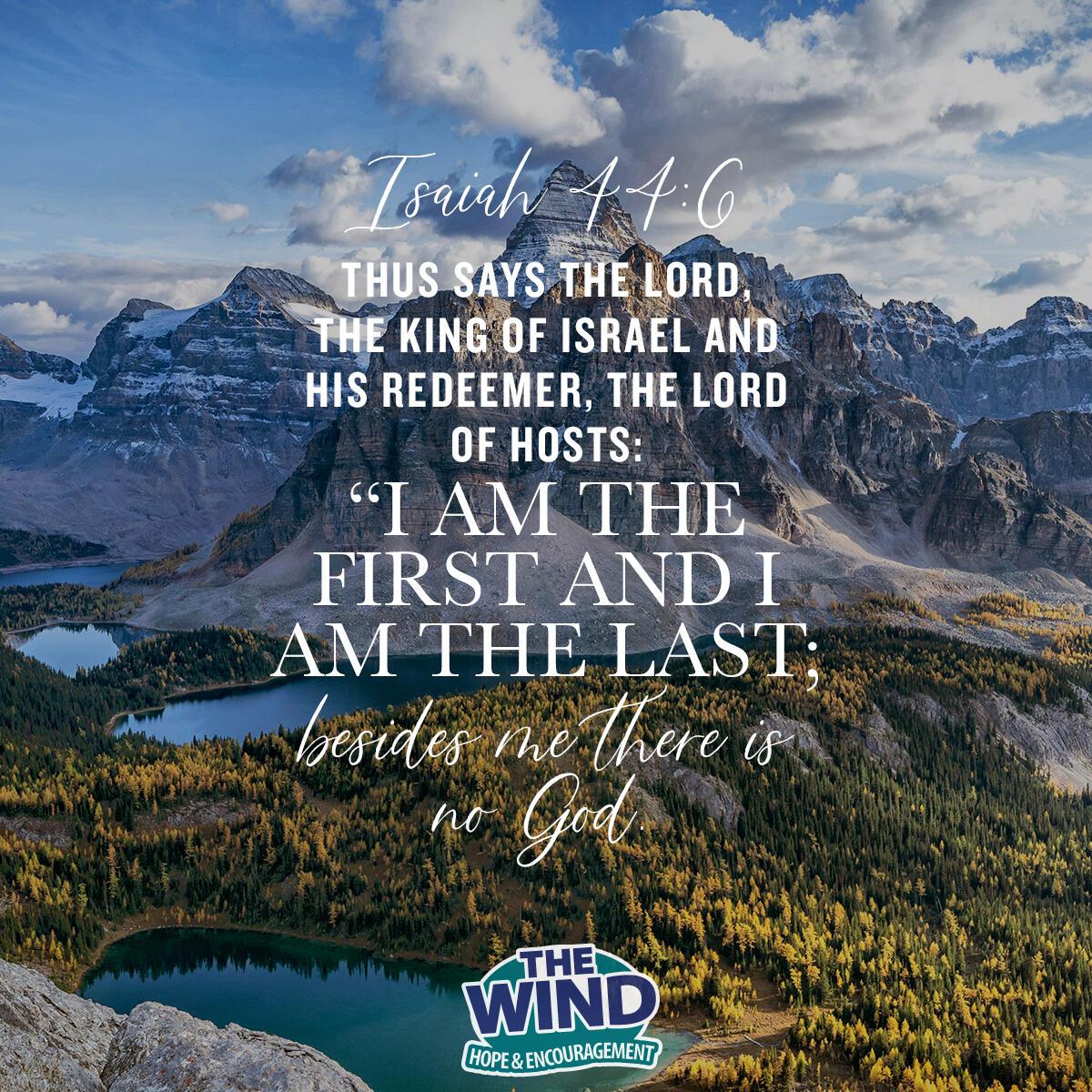 Isaiah 44:6