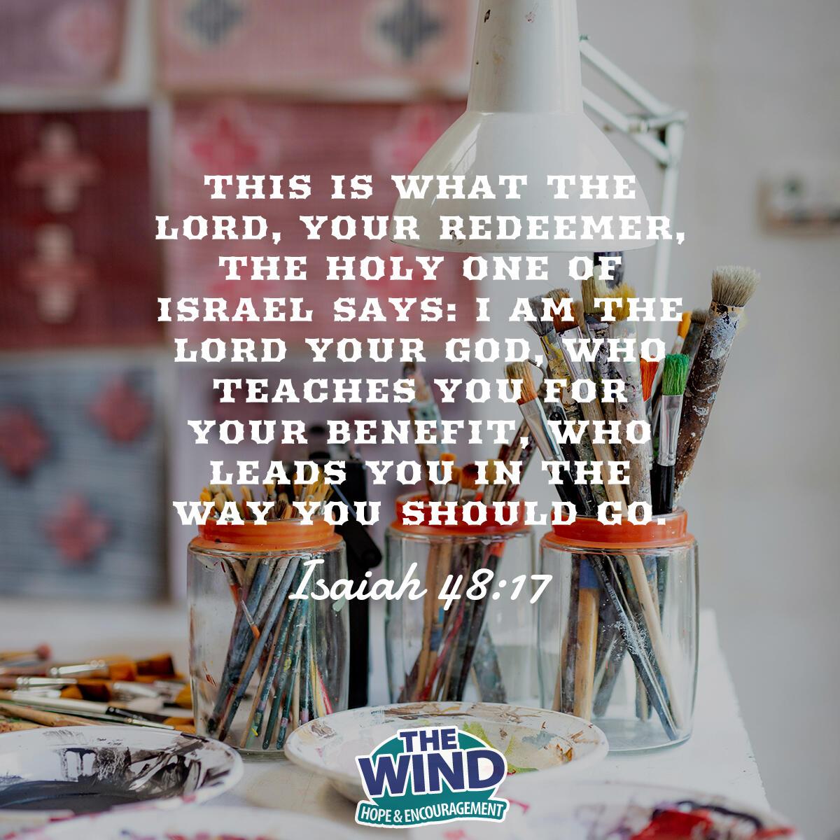 Isaiah 48:17 - Verse of the Day