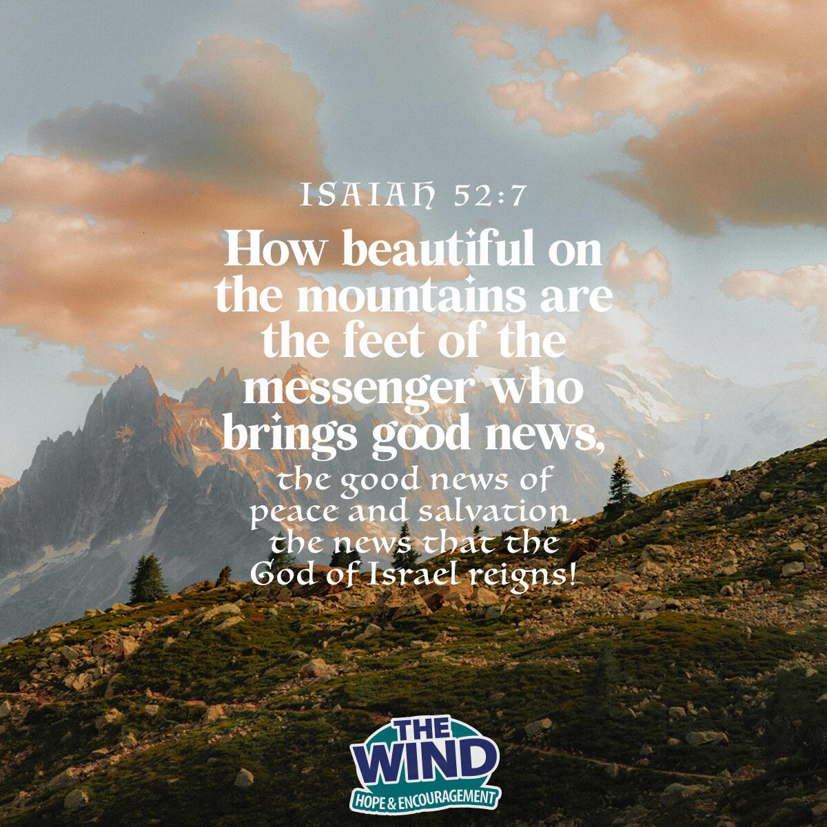 Isaiah 52:7 - Verse of the Day