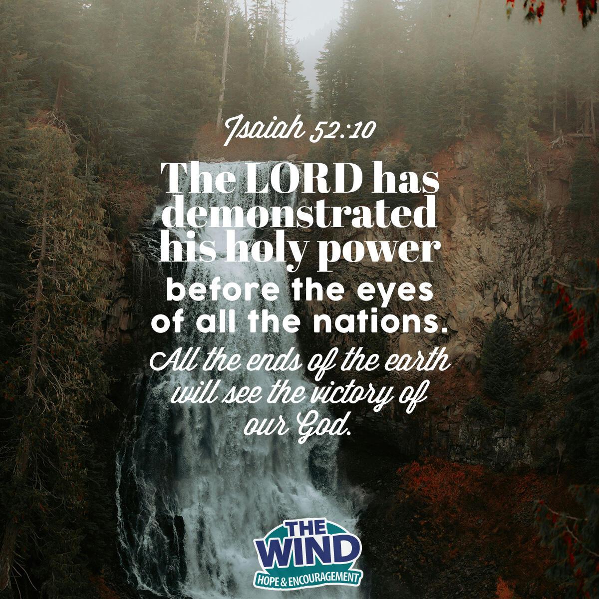 Isaiah 52:10 - Verse of the Day