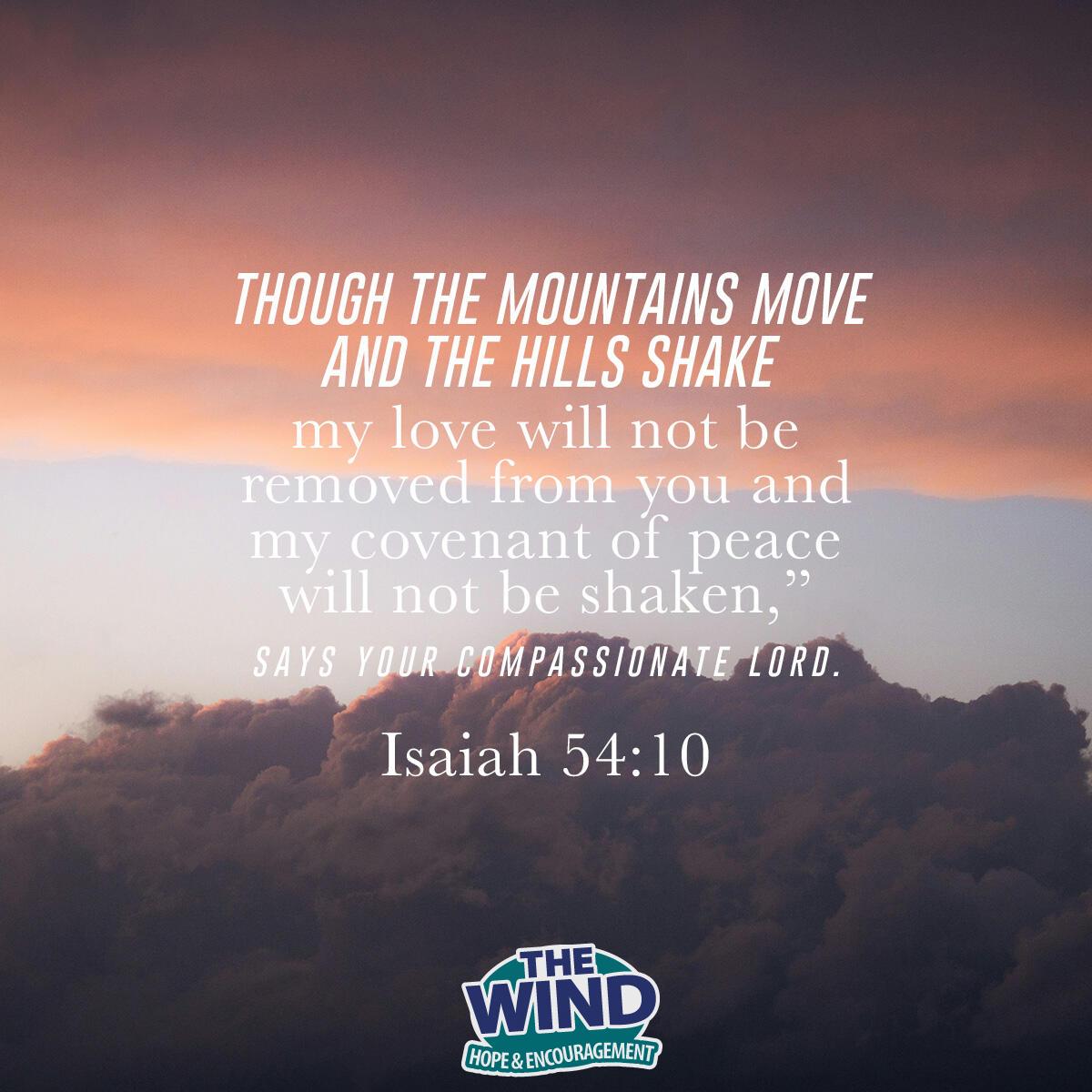Isaiah 54:10 - Verse of the Day
