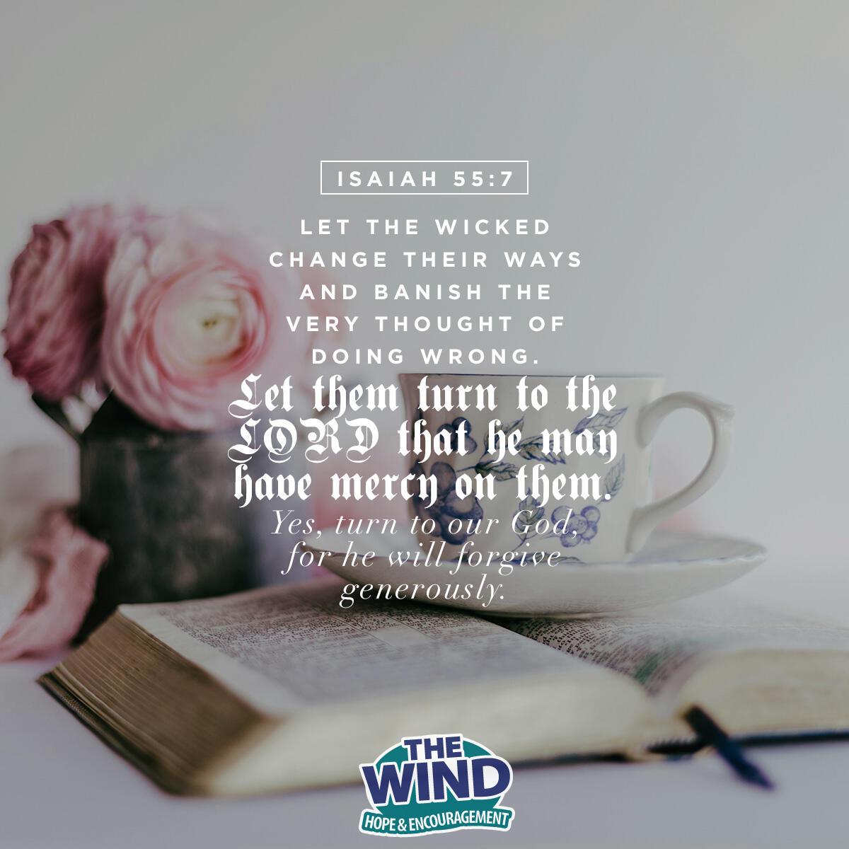 Isaiah 55:7