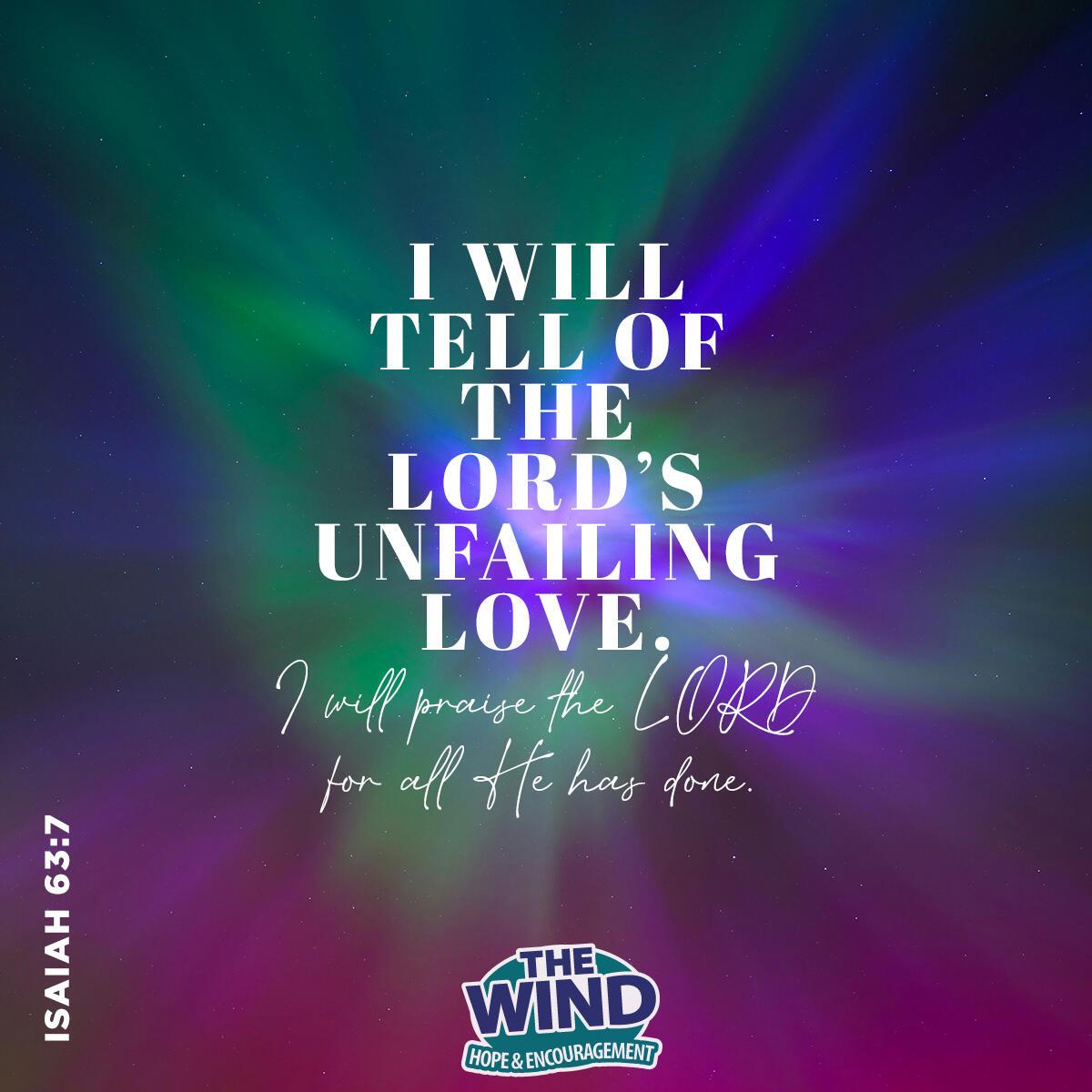 Isaiah 63:7