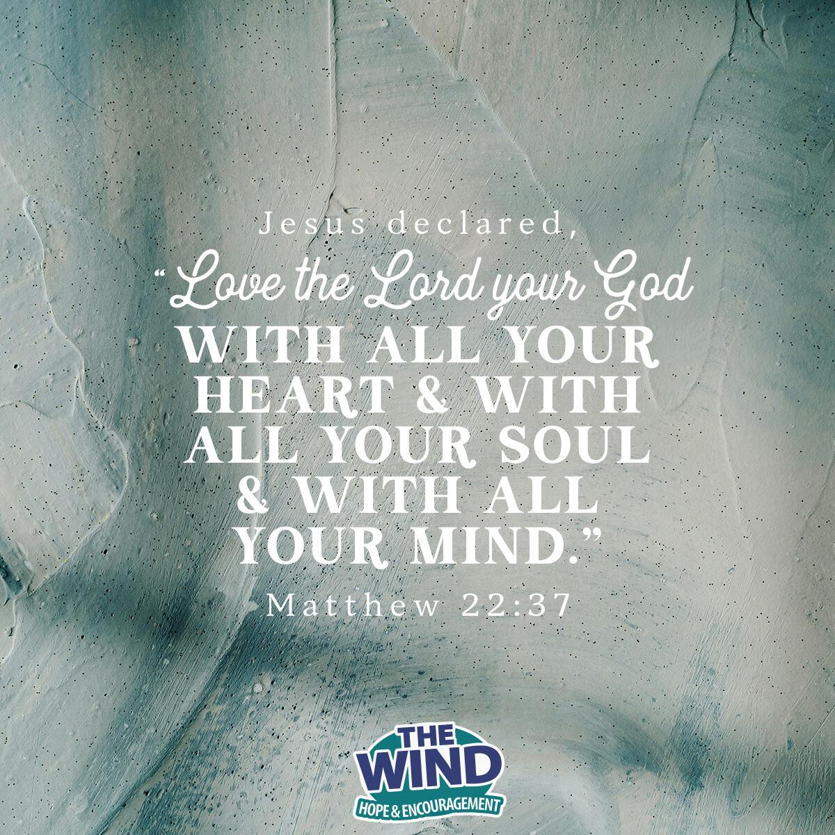 Matthew 22:37