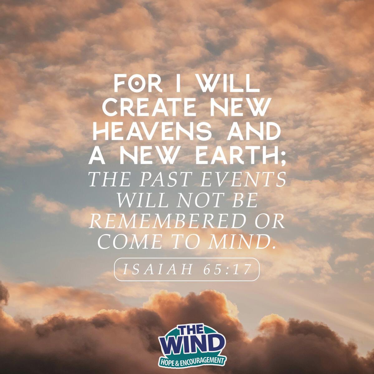 Isaiah 65:17