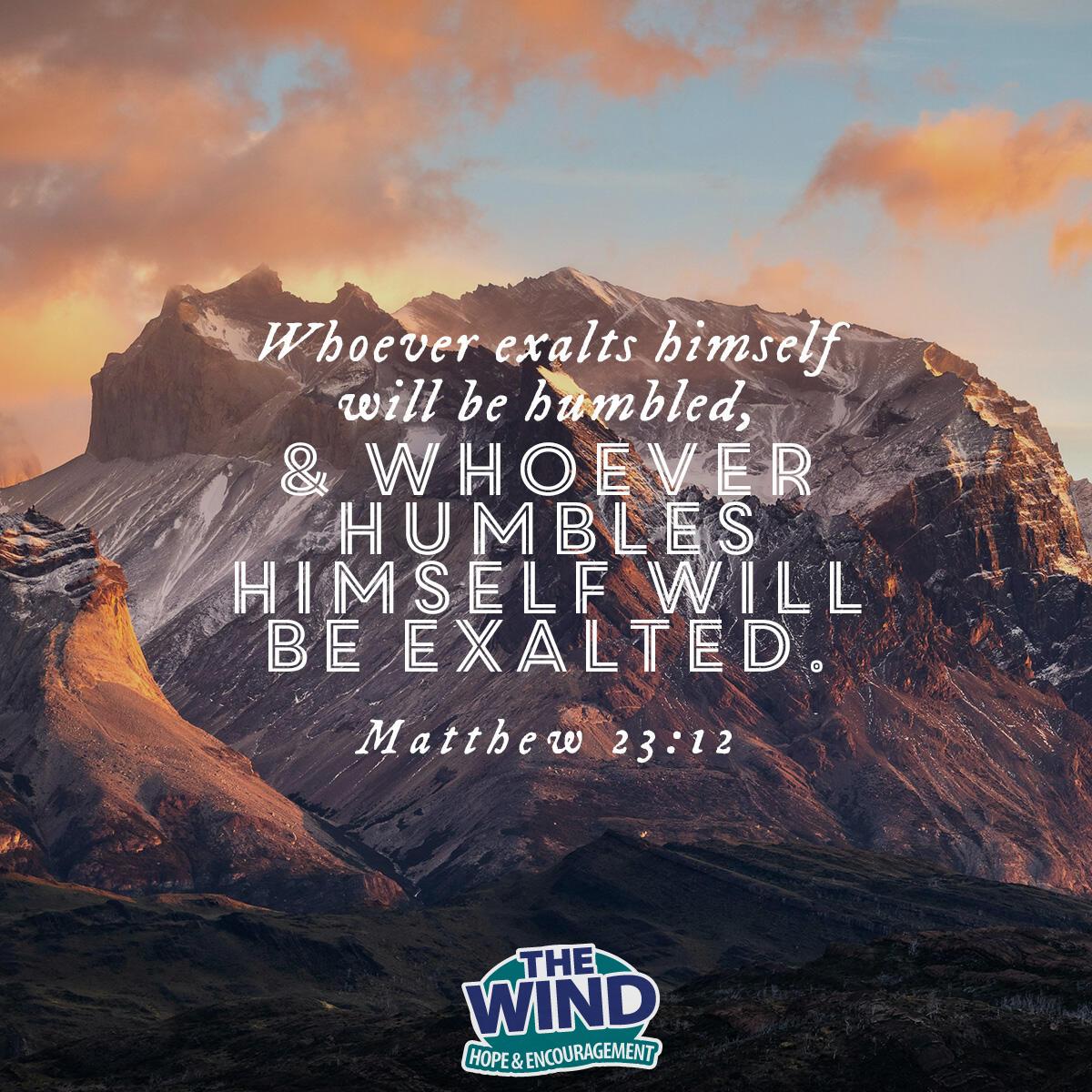 Matthew 23:12