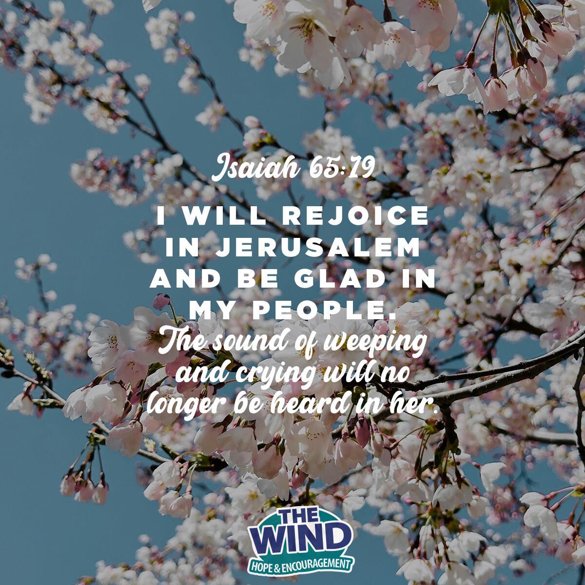 Isaiah 65:19