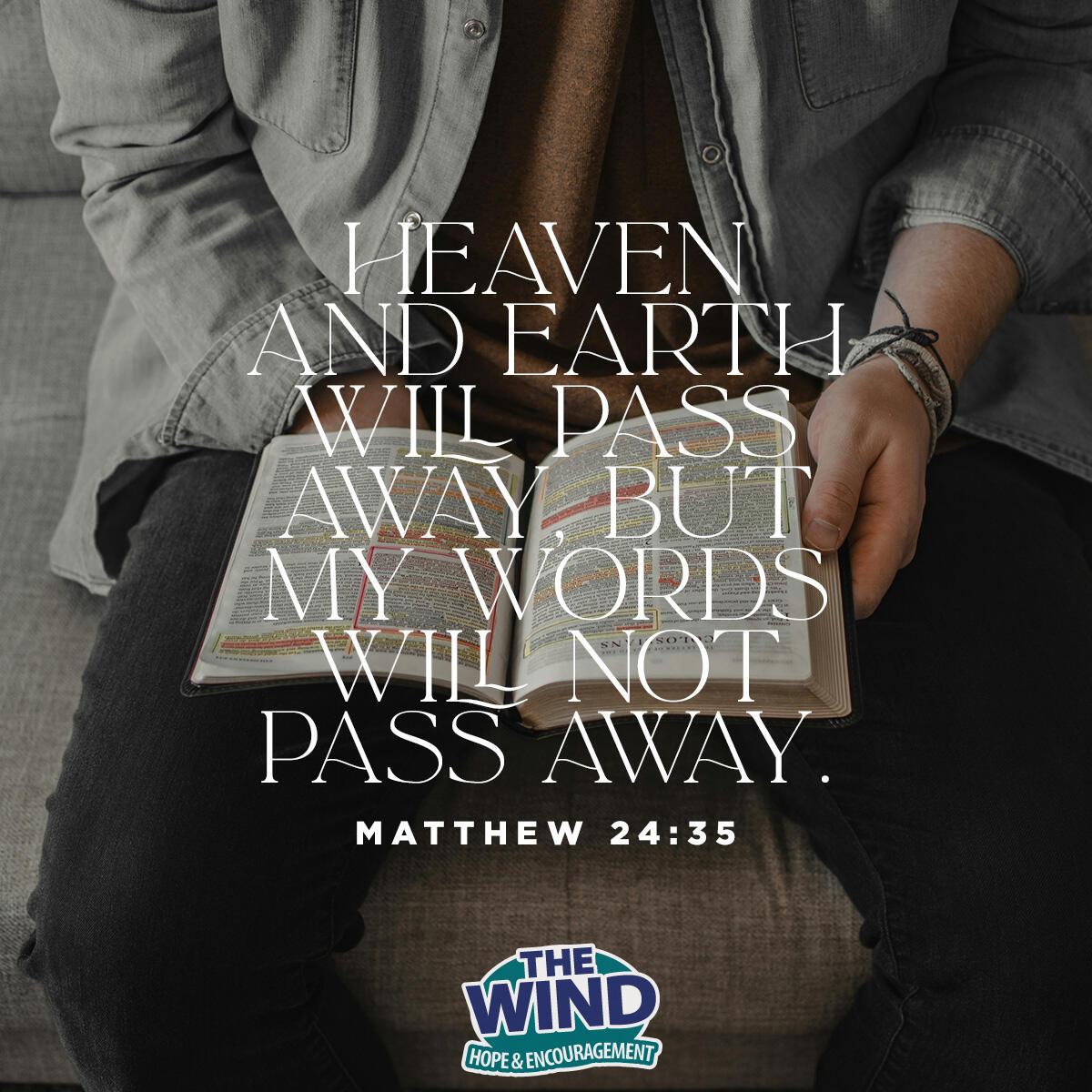 Matthew 24:35