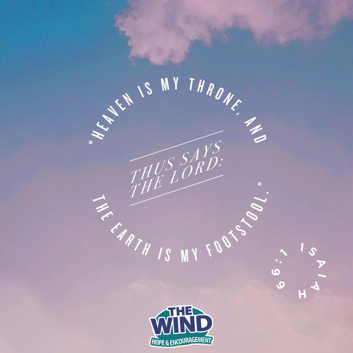 Isaiah 66:1
