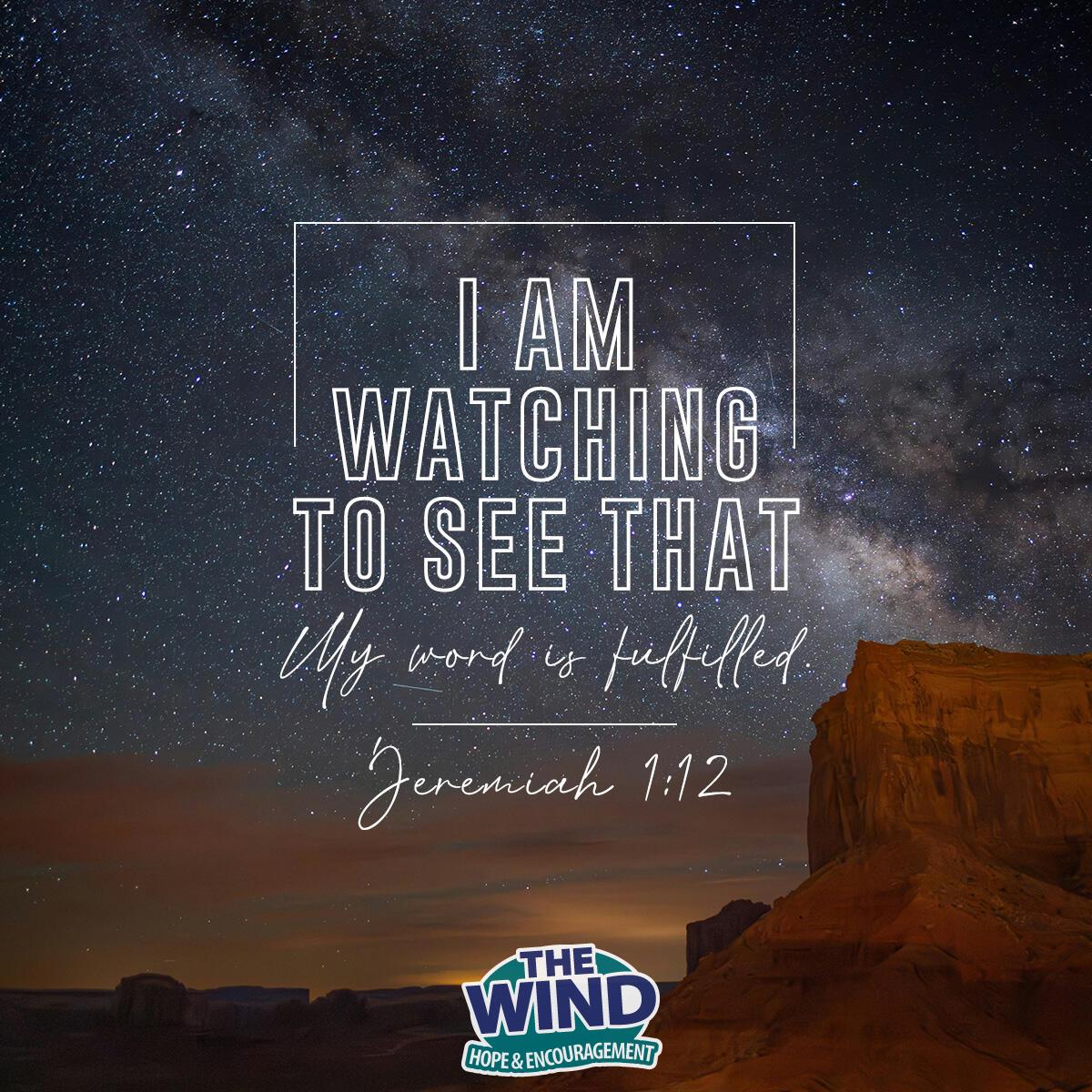 Jeremiah 1:12