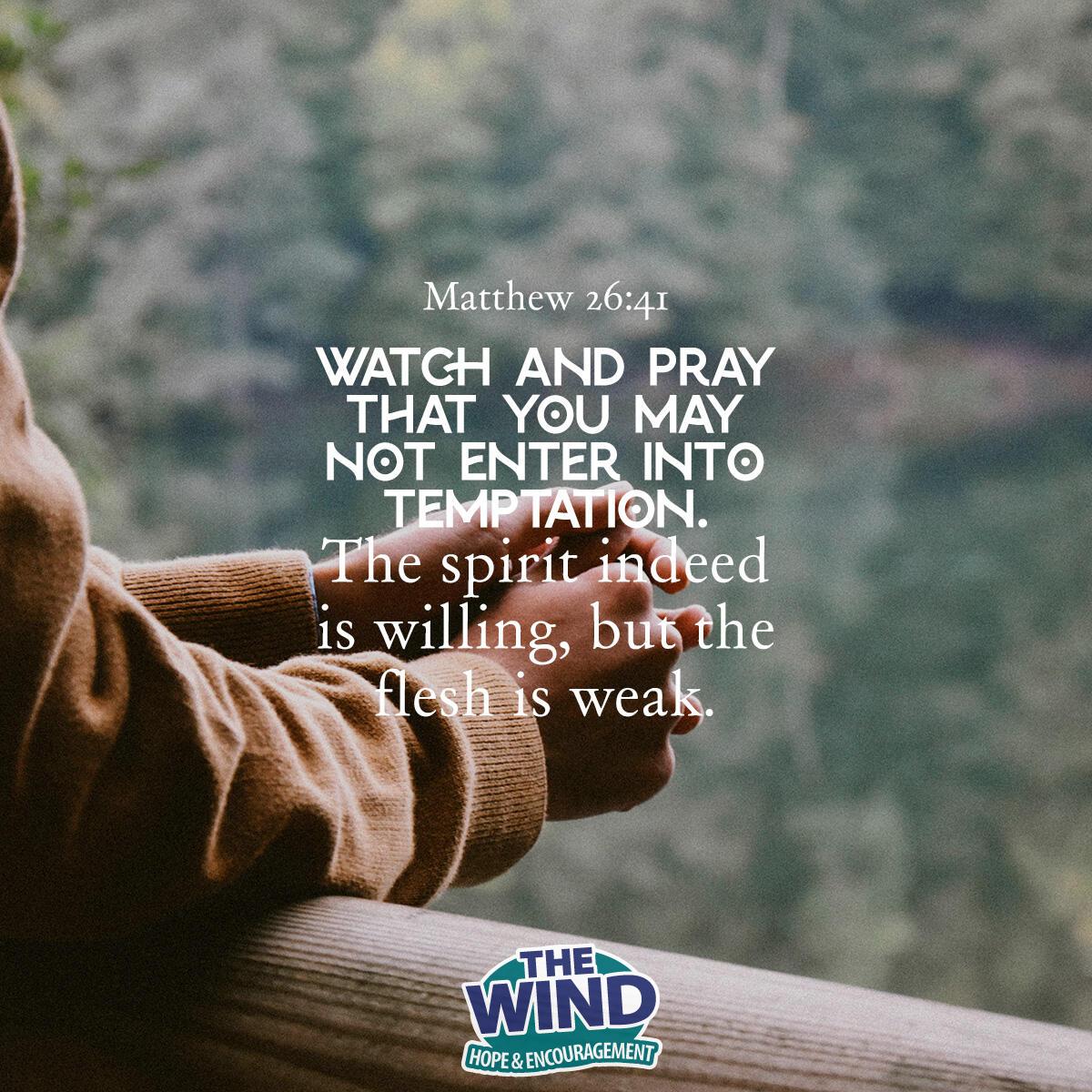 Matthew 26:41