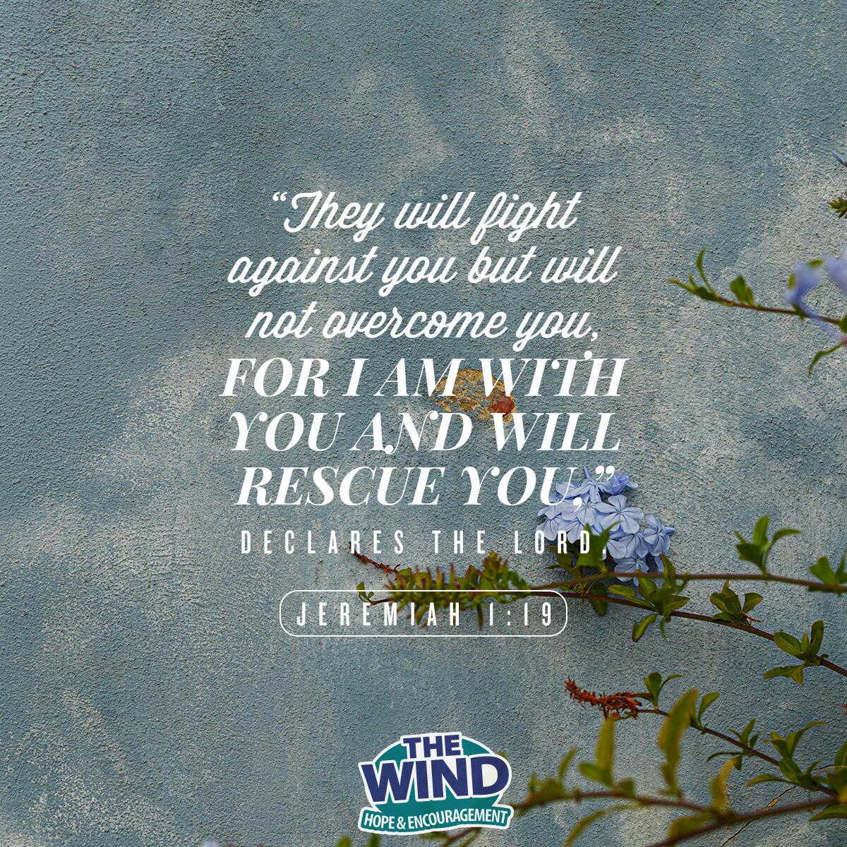 Jeremiah 1:19
