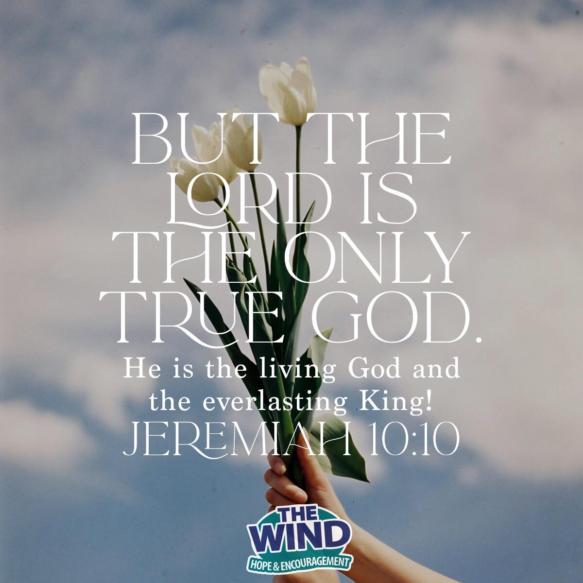 Jeremiah 10:10