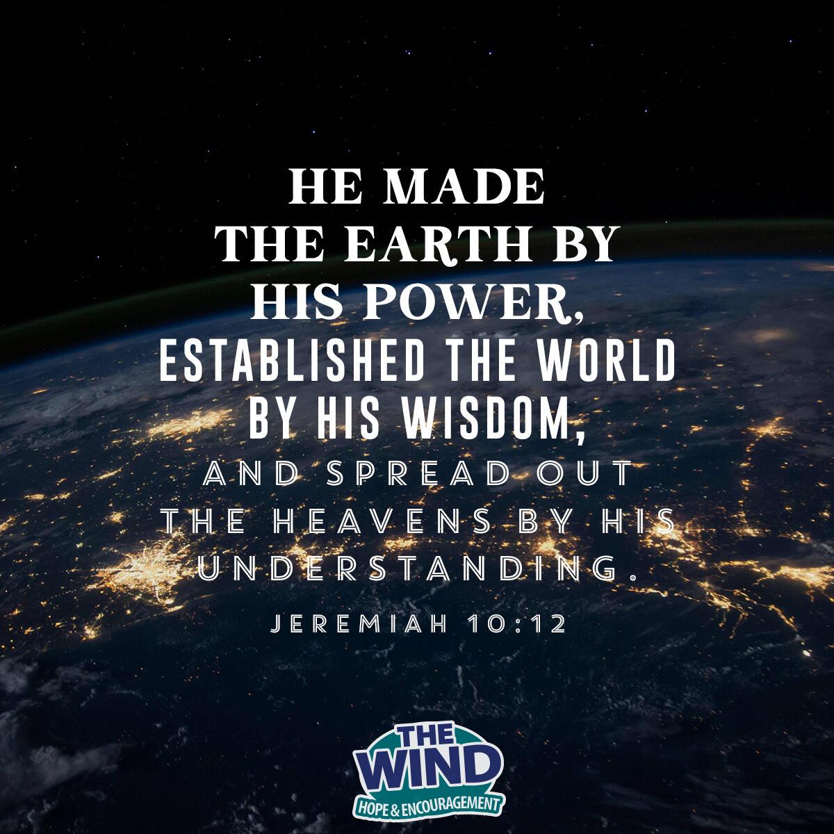 Jeremiah 10:12