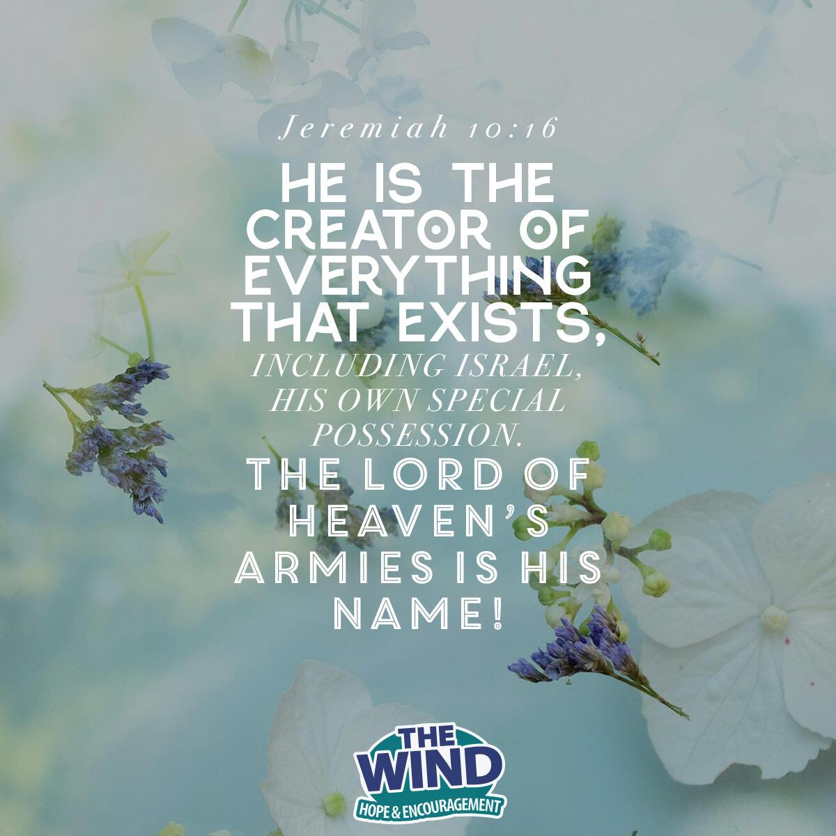 Jeremiah 10:16
