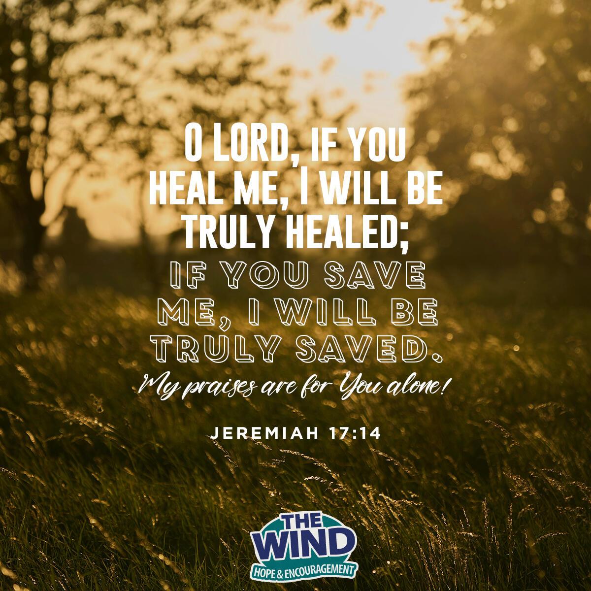 Jeremiah 17:14